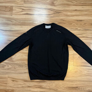 Porsche Design Men’s L Black V-Neck Sweater Puma